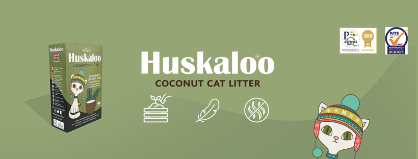 Huskaloo - The Future Of Cat Litter, Save Money And Help Save The Planet!