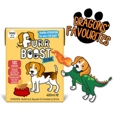Load image into Gallery viewer, Furrboost Chicken, Butternut Squash and Cranberry | Carton | 400ml