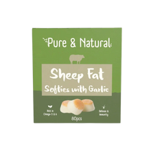 Load image into Gallery viewer, Pure & Natural Sheep Fat Softies Garlic 80pcs 265gm