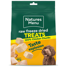 Load image into Gallery viewer, Raw Freeze Dried Chunks Chicken 40g