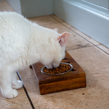Load image into Gallery viewer, RAISED TWIN CAT FEEDER