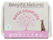 Load image into Gallery viewer, Duck Complete Adult Working Raw Dog Food