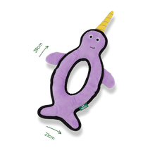 Load image into Gallery viewer, Beco Recycled Rough & Tough Narwhal