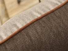 Load image into Gallery viewer, Beckley Orthopaedic Walled Dog Bed - Taupe / Mocha, Medium