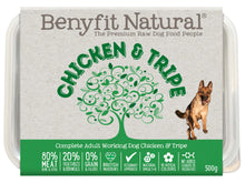 Load image into Gallery viewer, Chicken & Tripe Complete Adult Raw Working Dog Food