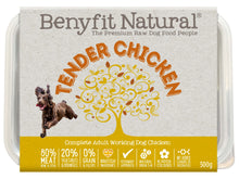 Load image into Gallery viewer, Tender Chicken Complete Adult Raw Working Dog Food
