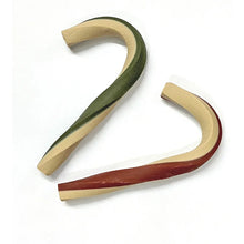 Load image into Gallery viewer, Mak's Patch Veggie Canes x 2 canes tied with natural string
