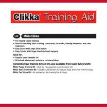 Load image into Gallery viewer, Mikki Clikka Dog Clicker - for Dog Obedience and Recall Clicker Training