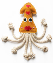Load image into Gallery viewer, Karen the Squid Shaped Eco Dog Toy
