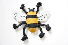 Load image into Gallery viewer, Bessie the Bumble Bee Eco Dog Toy