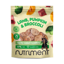 Load image into Gallery viewer, Nutriment Lamb, Pumpkin & Broccoli Gently Cooked Medallions 800g