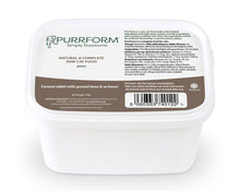 Load image into Gallery viewer, Farmed Rabbit with Ground Bone & Ox Heart 450g