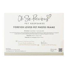 Load image into Gallery viewer, Forever Loved Pet Photo Frame