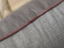 Load image into Gallery viewer, Hythe Orthopaedic Walled Dog Bed - Stone, Medium