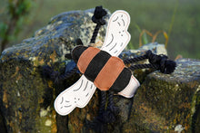 Load image into Gallery viewer, Bessie the Bumble Bee Eco Dog Toy