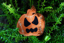 Load image into Gallery viewer, JACK THE LAD LANTERN Pumpkin shaped small breed Eco Dog Toy