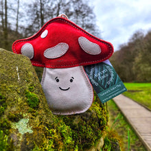 Load image into Gallery viewer, Marie the Mushroom shaped Eco Dog Toy