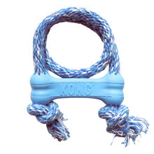 Load image into Gallery viewer, KONG PUPPY GOODIE BONE W/ROPE XS