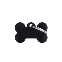 Load image into Gallery viewer, Basic Small Aluminum Black Bone ID Tag