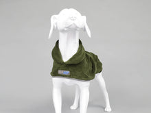 Load image into Gallery viewer, Dog Drying Coat by MuttMOP® (Olive)