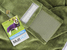 Load image into Gallery viewer, Dog Drying Coat by MuttMOP® (Olive)