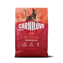 Load image into Gallery viewer, NEW ACTIVE BEEF & VENISON CAT FOOD