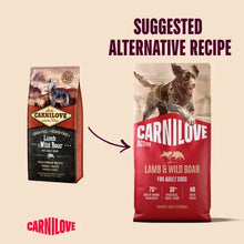 Load image into Gallery viewer, NEW ACTIVE LAMB & WILD BOAR DOG FOOD