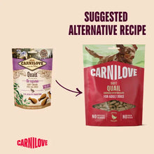 Load image into Gallery viewer, NEW QUAIL ENRICHED WITH OREGANO SOFT DOG TREATS