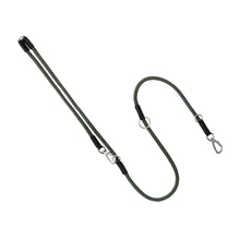 Load image into Gallery viewer, GO-B-FLEXTRA | Multifunctional Rope Lead | Black/Orange