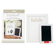 Load image into Gallery viewer, Framed Family Finger/Paw Print Frame With Ink Kit