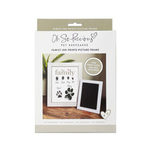 Load image into Gallery viewer, Framed Family Finger/Paw Print Frame With Ink Kit