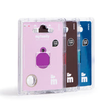 Load image into Gallery viewer, Basic Small Aluminum Light Blue Circle ID Tag