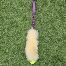Load image into Gallery viewer, RAM SHEEPSKIN TUG WITH TENNIS BALL