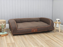 Load image into Gallery viewer, Savile Dog Sofa Bed - Tanner's Brown, Large