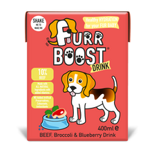 Load image into Gallery viewer, Furrboost Beef, Broccoli and Blueberry | Carton | 400ml