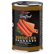 Load image into Gallery viewer, Realfood Smokies Complementary Smoked Sausages for Dogs - 400g