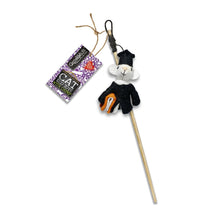Load image into Gallery viewer, Green & Wilds Cat Teaser Toy With Catnip