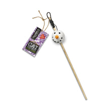 Load image into Gallery viewer, Green & Wilds Cat Teaser Toy With Catnip