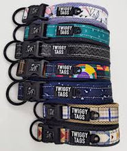 Load image into Gallery viewer, TWIGGY TAGS ADVENTURE COLLARS - DISCONTINUED LINES - REDUCED TO CLEAR