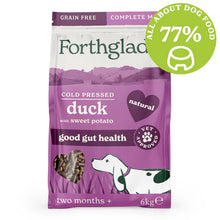 Load image into Gallery viewer, Forthglade Cold Pressed Duck Adult Dog Grain Free