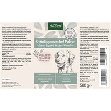 Load image into Gallery viewer, Green Lipped Mussel Powder for Dogs and Cats - Joint Support Supplement