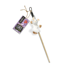 Load image into Gallery viewer, Green & Wilds Cat Teaser Toy With Catnip