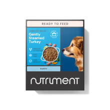 Load image into Gallery viewer, Gently Steamed Recipe - Turkey & Beef for Puppies 395g