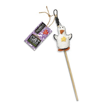 Load image into Gallery viewer, Green & Wilds Cat Teaser Toy With Catnip