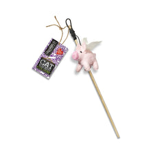 Load image into Gallery viewer, Green & Wilds Cat Teaser Toy With Catnip
