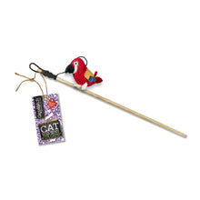 Load image into Gallery viewer, Green & Wilds Cat Teaser Toy With Catnip