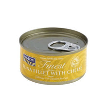 Load image into Gallery viewer, FINEST FISH4CATS TUNA FILLET WITH CHEESE 70g