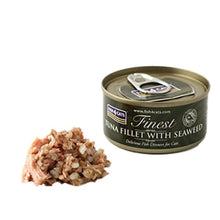 Load image into Gallery viewer, FINEST FISH4CATS TUNA FILLET WITH SEAWEED 70g