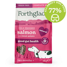 Load image into Gallery viewer, Forthglade Cold Pressed Salmon Dry Dog Food Grain Free