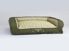 Load image into Gallery viewer, Country Dog Sofa Bed - Olive Green, Medium